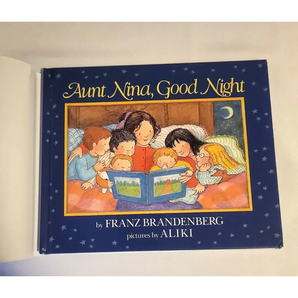 Aunt Nina, Good Night By Franz Brandenberg Hardback Book Dust Cover Used